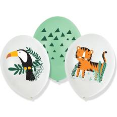Grøn Latexballoner Amscan Jungle Balloner Get Wild