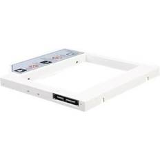 Ssd case Silverstone Tray Convertitore Da 9.5mm DVDRW a 2,5 HDD/SSD Per Notebook Case USB Per DVDRW Slim