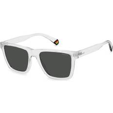 Polaroid PLD 6176/S Solbriller - Transparent White