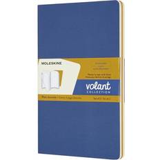 Moleskine volant Moleskine Volant Journals Large Plain Forget.Blue Amber.Yellow