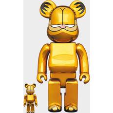 Medicom Medicom BE@RBRICK Garfield (Gold Chrome) 100% 400% Orange, Orange