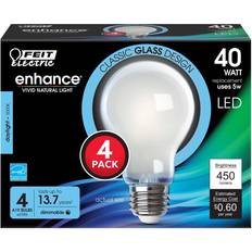 Light Bulbs Feit Electric 15735 A1940/950CA/FIL/4 A19 A Line Pear LED Light Bulb