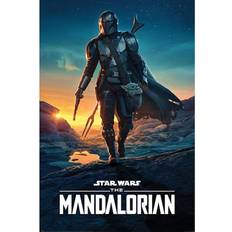 Pyramid International Poster, Affisch Star Wars: The Mandalorian Nightfall, (61 x 91.5 cm) Poster