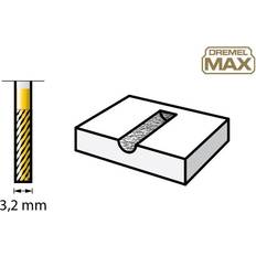 Tilbehør til elektroverktøy Dremel 26159901DM Planer 3.2 mm Length 39 mm 1-piece