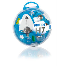 H7 philips 12v 55w Philips h7 reservepære kit