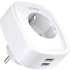 Kaukosäädettävät Pistorasiat Gosund Smart rosette controlled by WiFi Gosund SP112 2xUSB