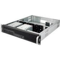 Rack kabinet 2u Fantec SG-290 Rack-monterbar 2U ingen strømforsyning