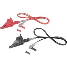 Voltcraft MSL-507 Prøveledning [Stik 4 mm Krokodilleklemme] 1.00 m Sort, Rød 1 stk