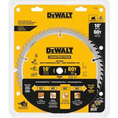 Power Tool Accessories Dewalt 10-in 60-Tooth Carbide Saw Blade