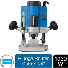 Fixed Routers Silverline 329863 DIY 1020W PlungeRouter