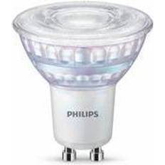 Philips 4W GU10 LED Dimmable Spotlight Bulb, Warm White, Pack of 3