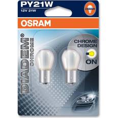 Ampoules à incandescence Osram Ampoule secondaire PY21W Diadem Chrome NextGen 12V/21W, 2 pièce