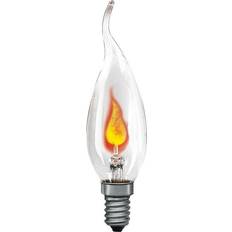 Bougie Lampes LED Paulmann Ampoule à incandescence E14 3 W = 3 W N/A forme de flamme à intensité variable 1 pc(s)