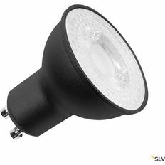 6w gu10 SLV LED-ljuskälla QPAR51 GU10 6W 3000K Dimbar Svart