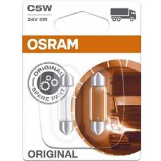 Osram R7s Lyskilder Osram Pære til køretøj OS6423-02B 5 W Lastbil 24 V C5W