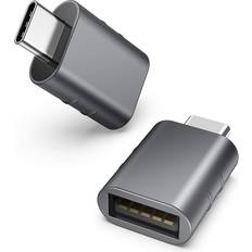 Kabeladaptrar - USB C-USB C Kablar Syntech USB C-USB C M-F Adapter