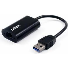 Nilox USB A-RJ45 3.1 (Gen.1) M-F Adapter