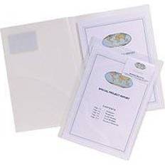 Snopake TwinFile A4 Clear Pk5 SK05984 Snopake