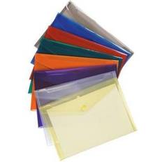 5 Star Office Envelope Stud Wallet Polypropylene A4 25-pack