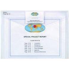Snopake Snopake Polyfile ID Clear Polypropylene (PP) White folder