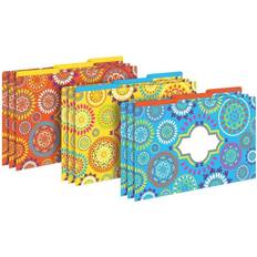 Barker Creek File Folders, 9.5" x 14.8" 9ct Moroccan
