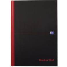 Black n Red Black n Red A4 Hardback Casebound Notebook Ruled 384 Pages