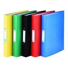 ELBA Ring Binder Paper Over Board A4 Astd 25mm 10-pack