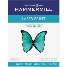 Premium Laser Paper, 98 Bright, 28lb, 8-1/2 x 11, White, 500 Sheets/Ream