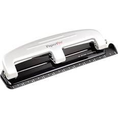 Desktop Stationery Bostitch PaperPro 3-Hole Punch, 12 Sheet Capacity, Black/Gray