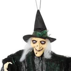 BigBuy Carnival Pendentif de sorcière Noir (110 Cm)