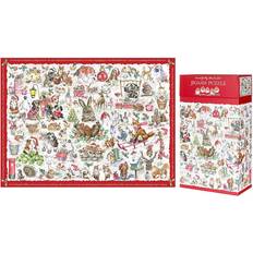 Wrendale Designs, Christmas Country Set 1000pc Jigsaw