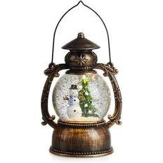 Bronze Lanterner Solar Lothar lanterne snemand bronze Lanterne