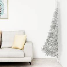 Plastique Sapins de Noël vidaXL Demi 240 cm Sapin de Noël