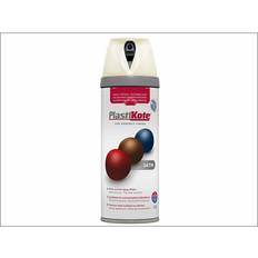 Plasti-Kote Twist & Spray Satin Porcelain 400ml