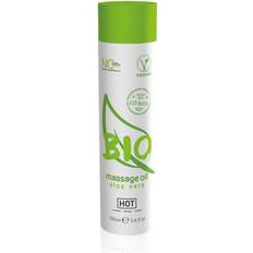 Sexlegetøj Hot Bio Massageolie Aloe Vera 100 ml