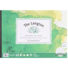 Paper Daler Rowney Daler-Rowney The Langton Watercolour Pad A3