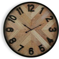 Cristal Horloges Versa Wall MDF Wood MDF Wood/Crystal (6 x 60 x 60 cm) Wall Clock