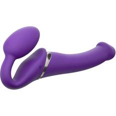 Vac u lock harness Strap-on-Me Uprząż wibrująca Strap-on Purple M