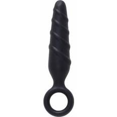 Nanma Dark Stallions Silicone Butt Plug Black 3.5in