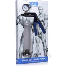 Trykmåler Tom of Finland Heavy Duty Penis Pumpe med Trykmåler Klar