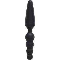 Dark Stallions Silicone Dual Butt Plug Black 7in