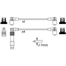 Cable de puente Cables Eléctricos Bosch 0 986 357 233 Juego de Cables de Encendido OPEL: Kadett E CC, Astra F CC, Calibra A