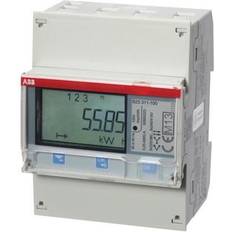 Zilver Energieverbruiksmeters ABB 3 Phase LCD Energy Meter