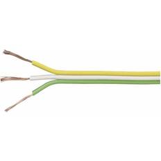 Bruin Elektrische Kabels TRU Components 1567054 Strand 3 x 0.14 mm² Yellow, White, Green 25 m