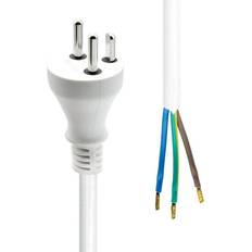 Strømkabel type k ProXtend PC-KOE-020W-M el-ledning Hvid 20 m Strømstik type K