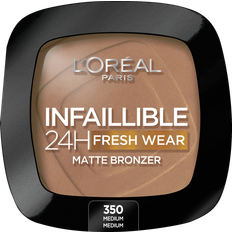 Infaillible bronzer L'Oréal Paris "Brunt kompaktpulver Make Up Infaillible 350-medium moyen 24 timmar (9 g)