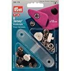 Druckknöpfe Prym NF-Druckknopf Jersey Glatte Kappe MS 12 mm Schwarz
