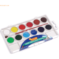 Herramientas de Modelado Jovi Acuarelas 12 Colores