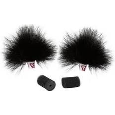 Rycote Windjammer Lavalier Ristretto Pair Black