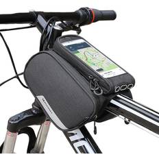 Frame bag Wozinsky Frame Bike Bag Detachable Phone Cover Up To 6.5 1.5L Black (WBB7BK)